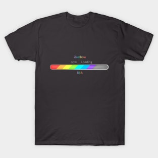 Rainbow loading T-Shirt